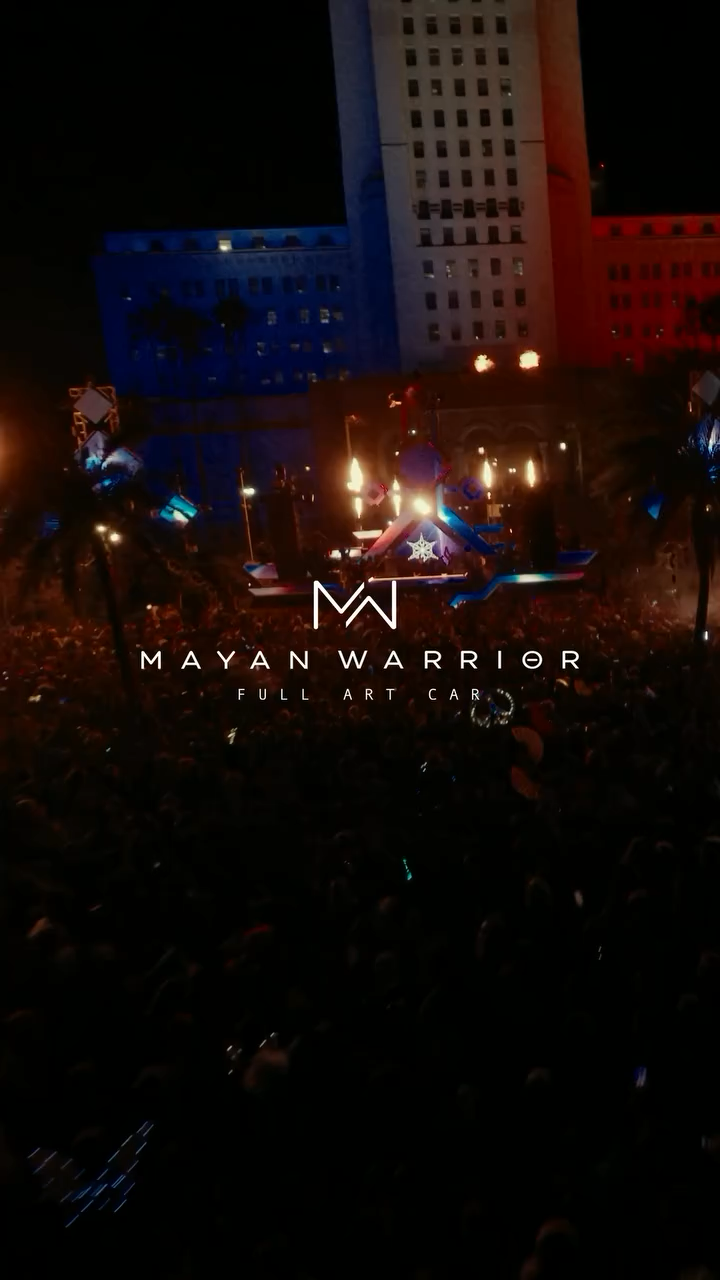 MAYAN WARRIOR HALLOWEEN ( FULL ART CAR)