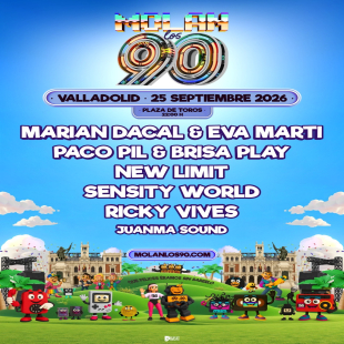 Molan los 90 Valldolid cover image