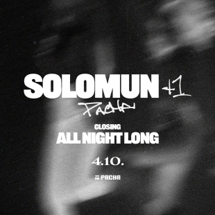 SOLOMUN+1 - CLOSING PARTY cover image