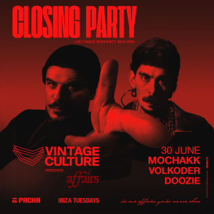 VINTAGE CULTURE - CLOSING PARTY cover image