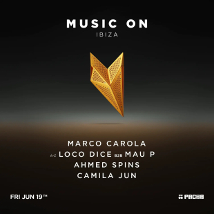 MARCO CAROLA PRESENTS MUSIC ON cover image