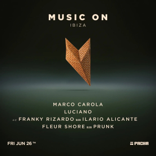 MARCO CAROLA PRESENTS MUSIC ON