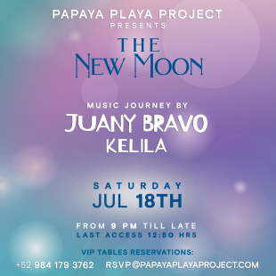 PAPAYA PLAYA  THE NEW MOON JUANY BRAVO