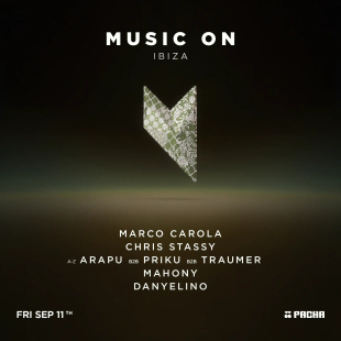 MARCO CAROLA PRESENTS MUSIC ON