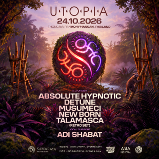 UTOPIA EVENTS - 24.10.2026 - KOH PHANGAN cover image