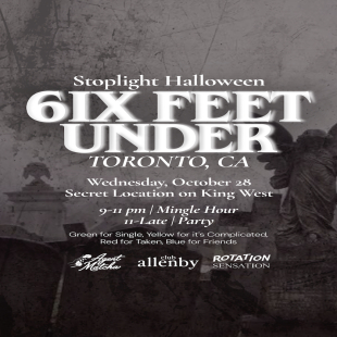 6ix Feet Under Stoplight Halloween Toronto