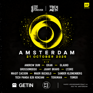 ONE DAY FOREVER × TECH ME IN AMSTERDAM DANCE EVENT 2026